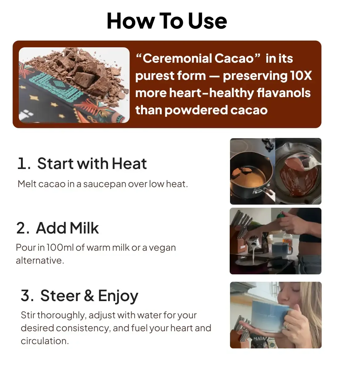 Naturally Support Healthy Blood Pressure & Circulation In 120 Minutes With Ceremonial Cacao*