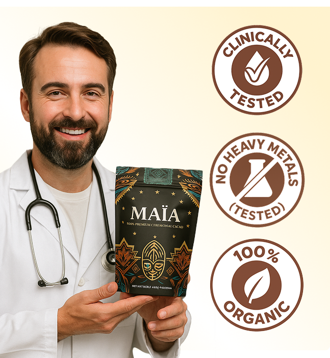 Naturally Support Healthy Blood Pressure & Circulation In 120 Minutes With Ceremonial Cacao*